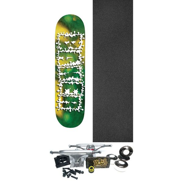 Baker Skateboards Jacopo Carozzi Library Card Skateboard Deck - 8.38" x 32" - Complete Skateboard Bundle